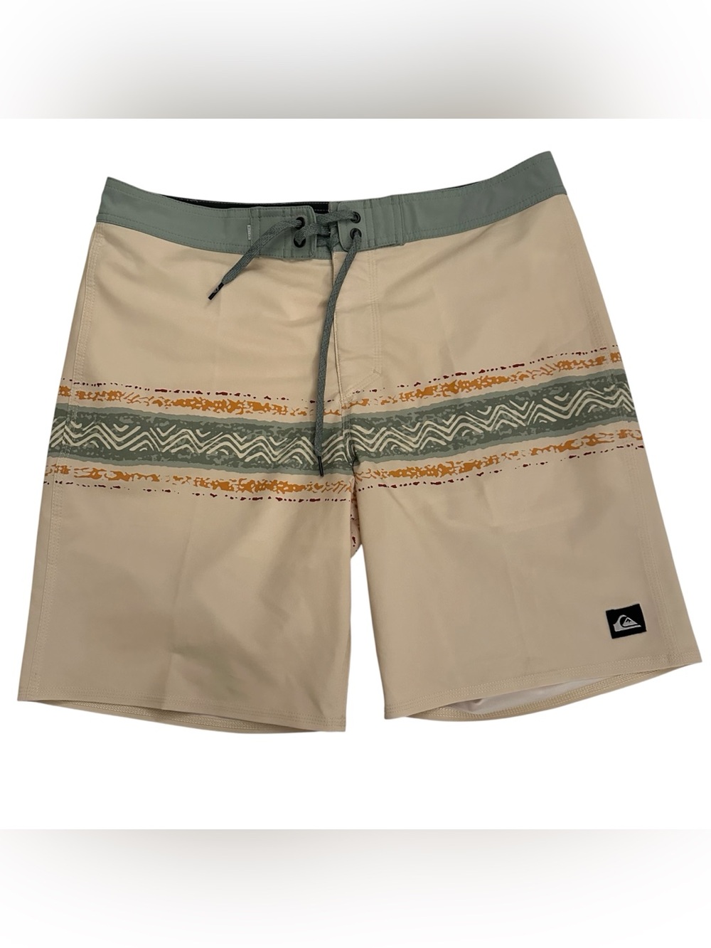 QuikSilver Men’s Standard Surfsilk Mesa Strip Boardshort Swim Trunk Size 33